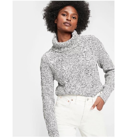 GAP Cable Knit Turtleneck Sweater Kate Middleton - Picture 2 of 11